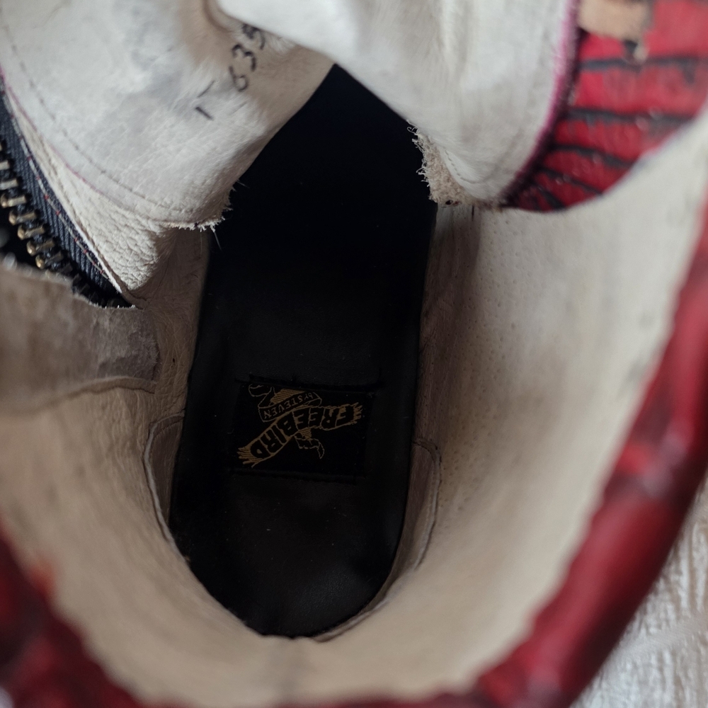 Freebird OG By Steven Croco Lace Up Boots - Picture 7 of 9